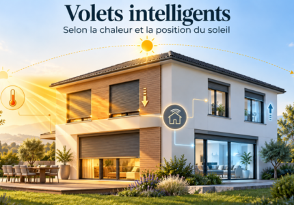 Volets intelligents au rythme du soleil